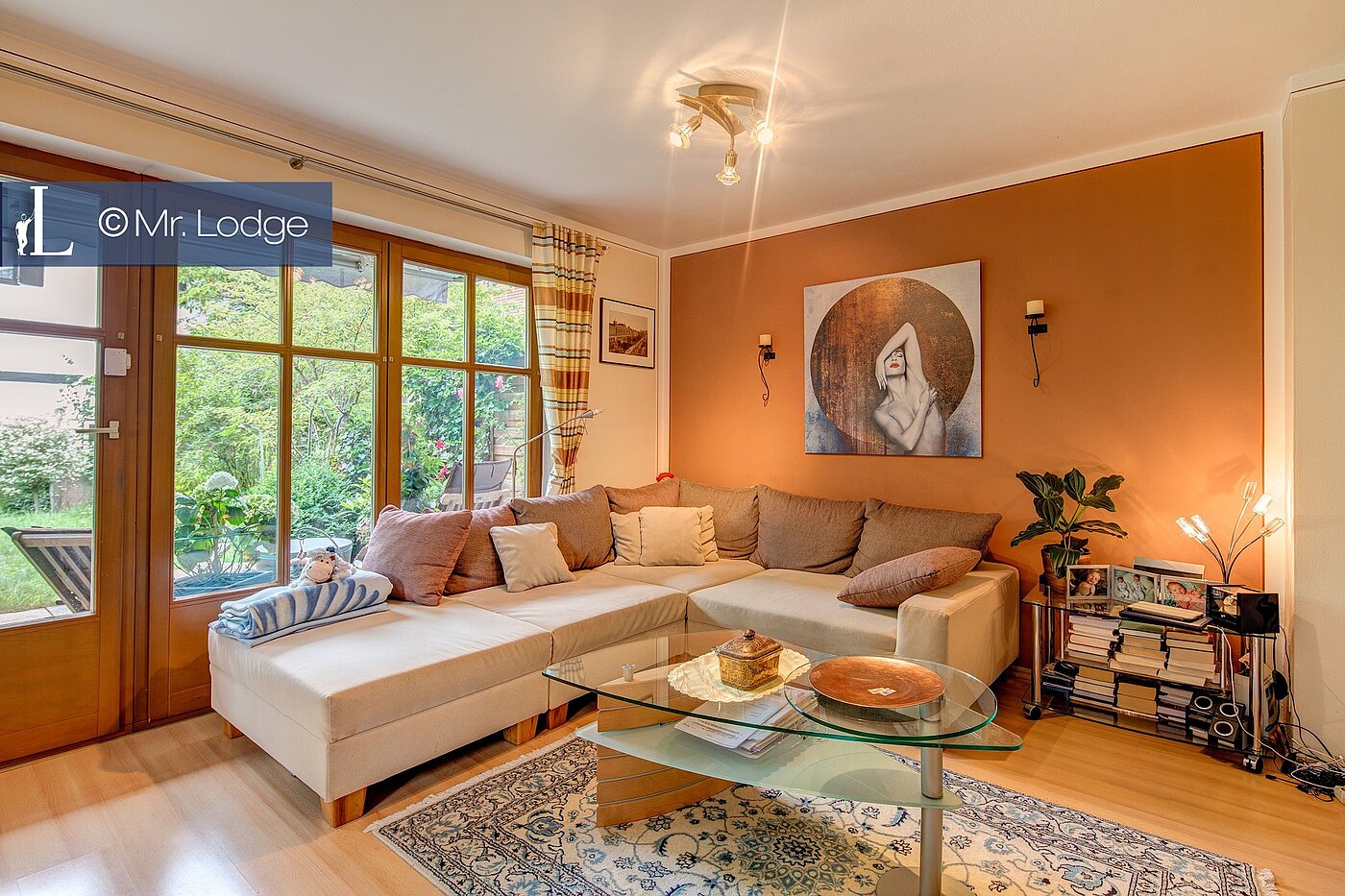 Appartement au rez-de-chaussée avec 2 pièces | München-Lochhausen | 1706ML1 | Helles Wohnzimmer