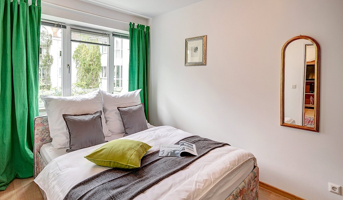 Appartement avec 1.5 pièces | München-Lehel | 2107ML9 | Separates Schlafzimmer...