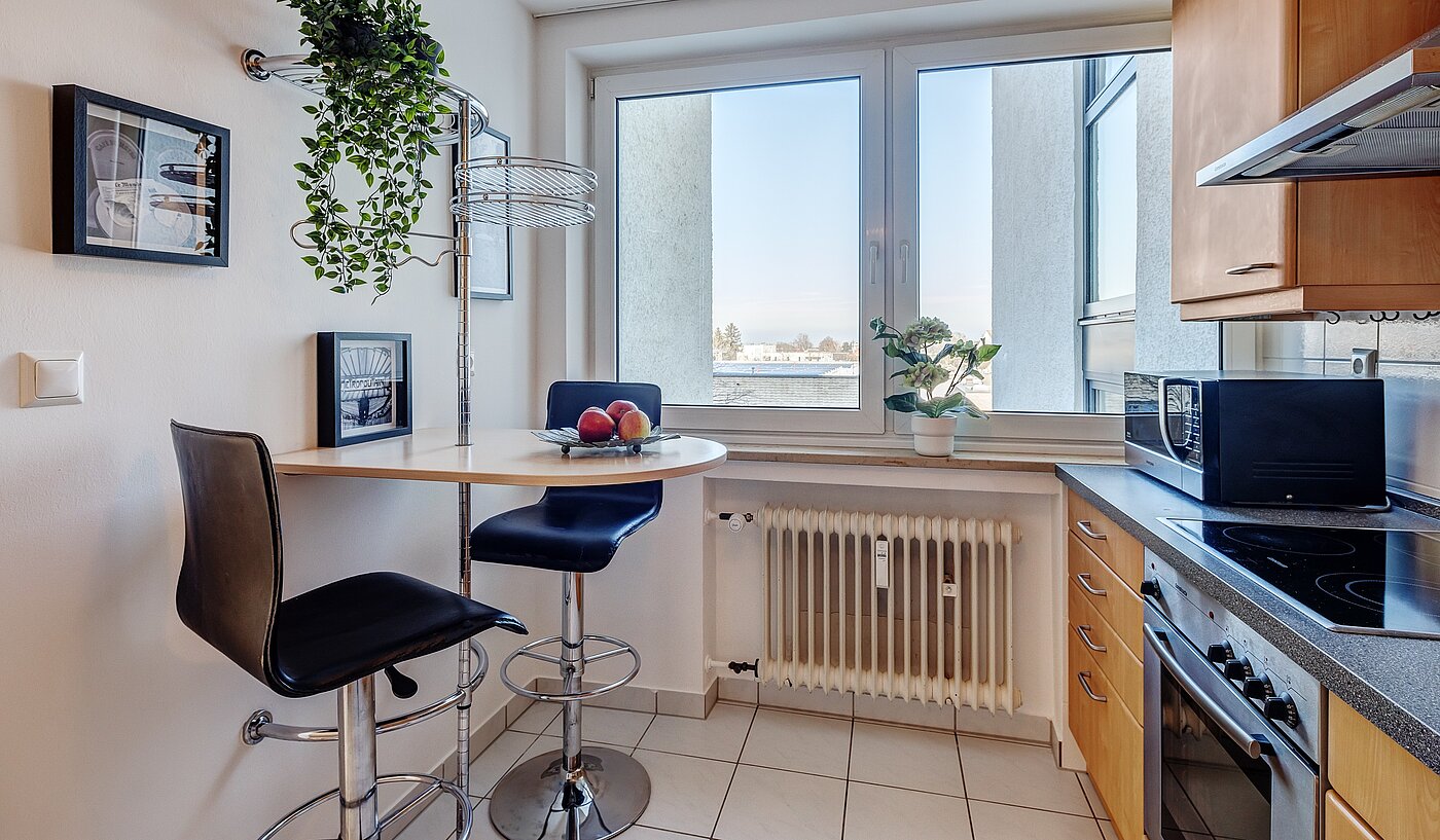 Appartement avec 3.5 pièces | Haar | 2201ML5 | ...daneben liegender Küche