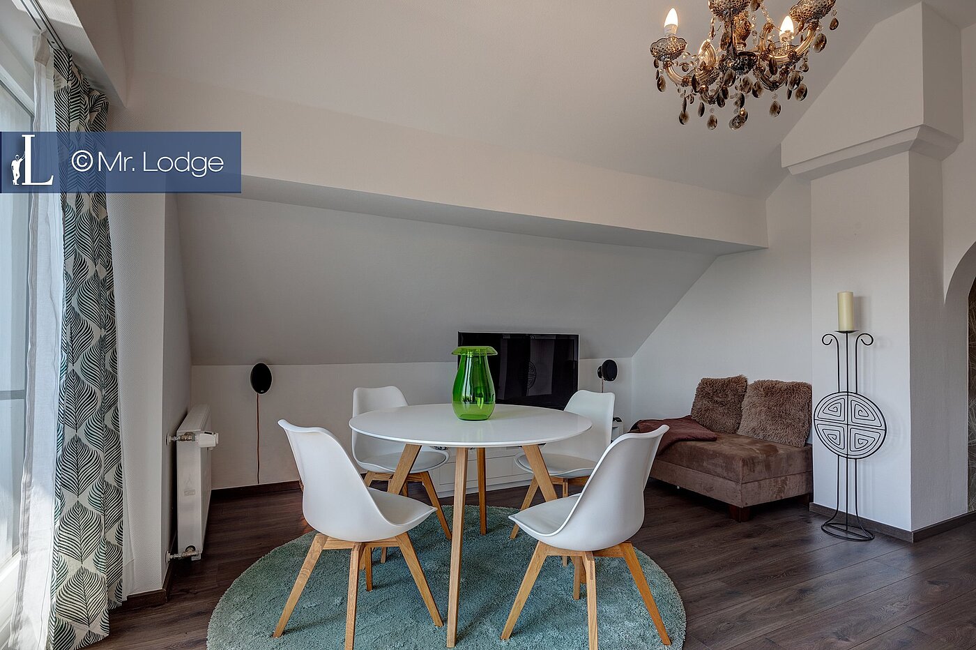 Appartement au dernier étage avec 3 pièces | München-Hasenbergl | 1803D9 | Essbereich