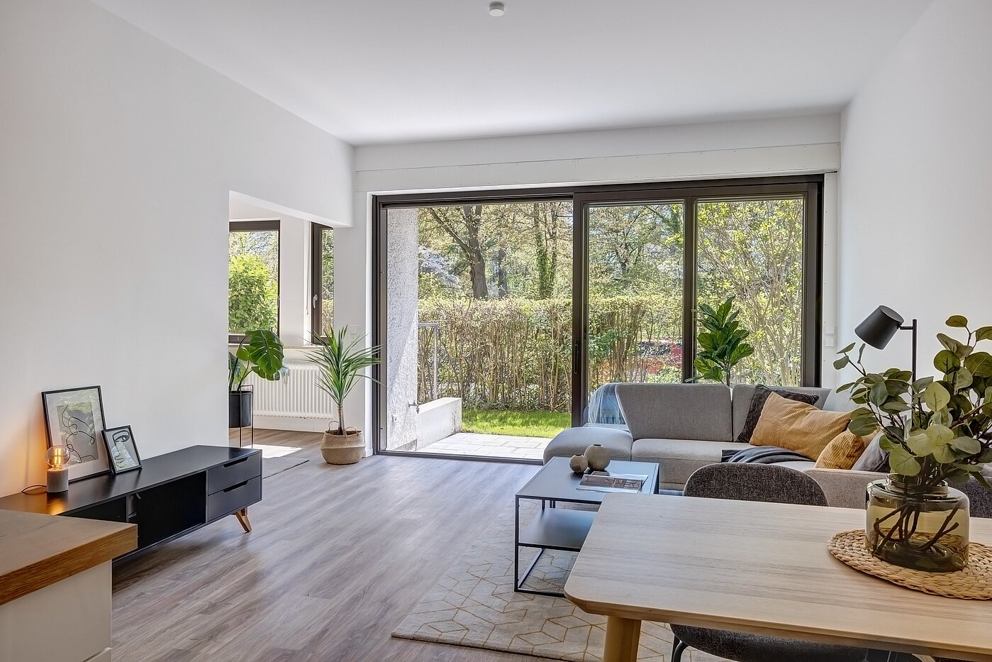 Appartement avec 2.5 pièces | München-Obermenzing | 700191 | Wohnzimmer mit Zugang zur Terrasse...