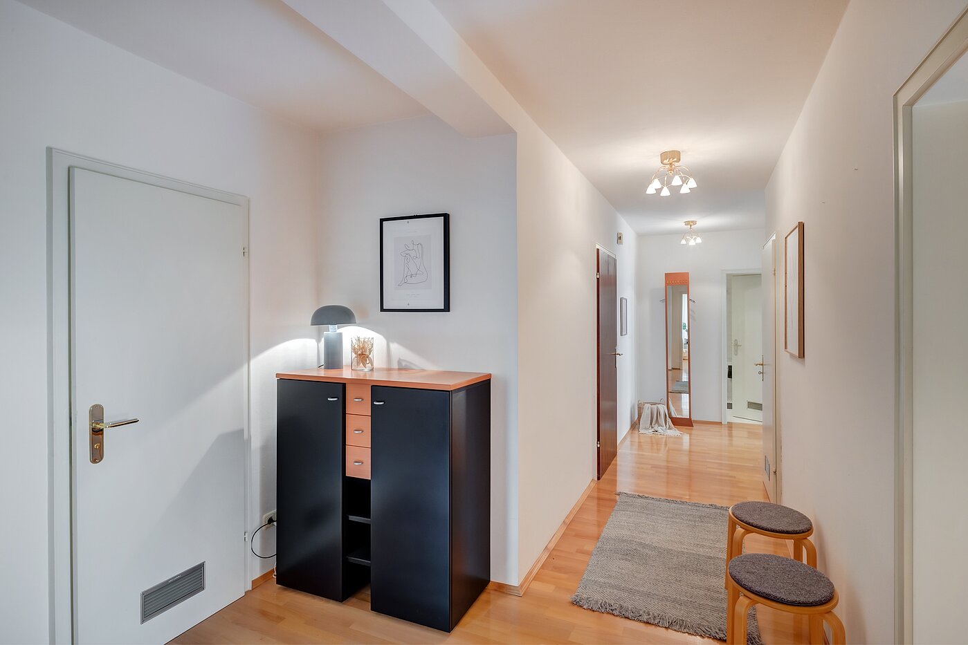 Appartement au rez-de-chaussée avec 4 pièces | München-Laim | 702161 | Zentraler Flur