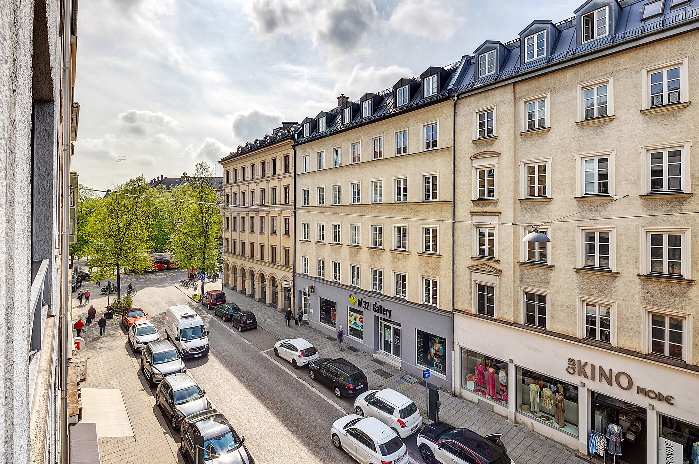 Apartment avec 1 pièce | München-Haidhausen | 70242 | Blick aus dem Fenster
