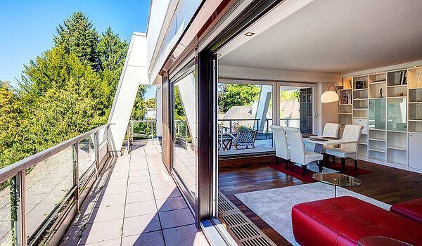 Penthouse avec 2.5 pièces | München-Harlaching | 702581 | Dachterrasse