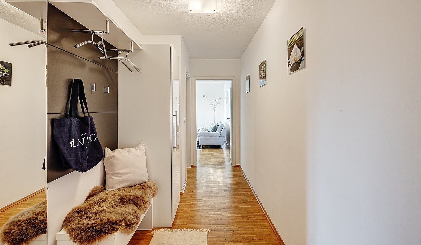 Appartement avec 3 pièces | München-Laim | 2206ML2 | Blick in Richtung Wohnzimmer