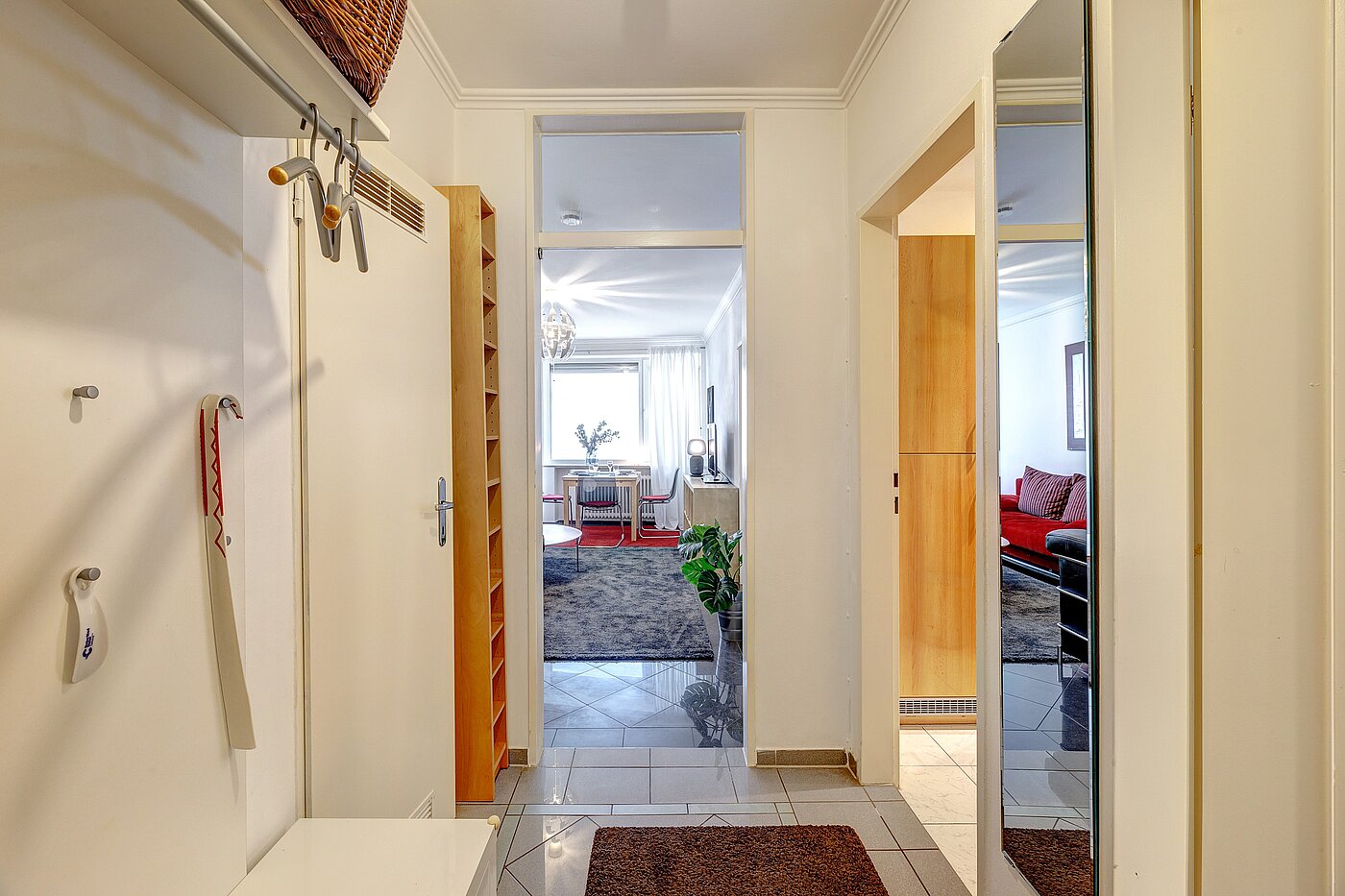 Appartement avec 2 pièces | München-Milbertshofen | 701801 | Flur Richtung Wohnzimmer