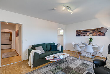 Moosach : charmant appartement 2 pièces avec balcon
