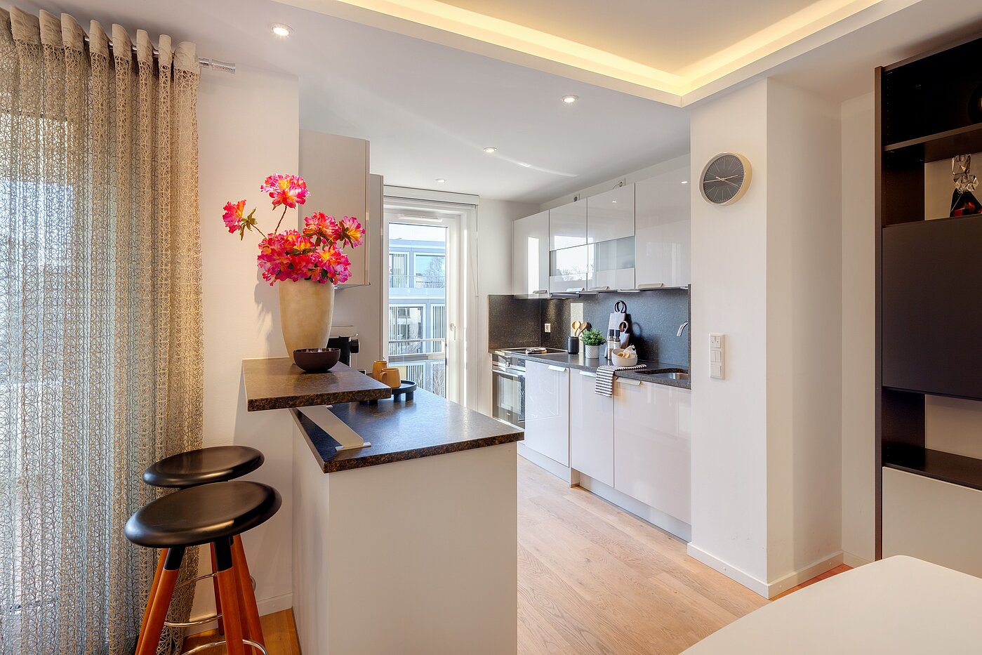 Appartement avec 4 pièces | München-Bogenhausen | 70380 | Offene Küche mit Theke