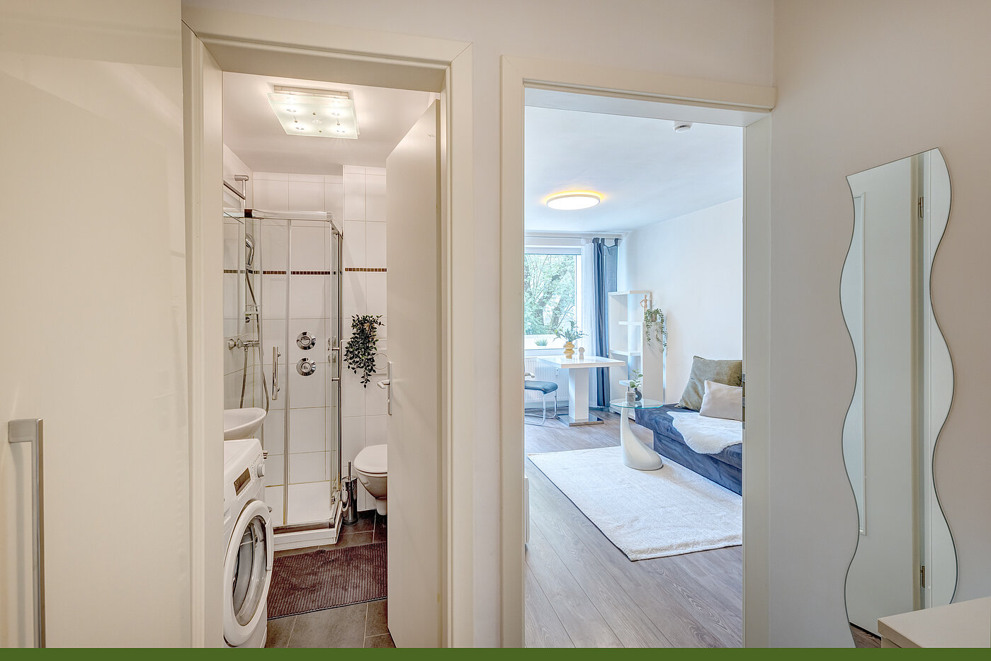 Appartement avec 1 pièce | München-Ramersdorf | 70416 | Flur vom Eingang kommend