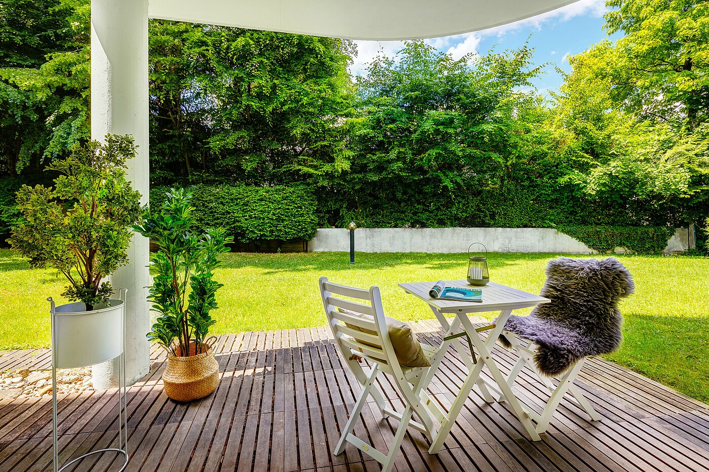 Appartement au rez-de-chaussée avec 2.5 pièces | München-Harlaching | 70018 | ...mit herrlicher Terrasse