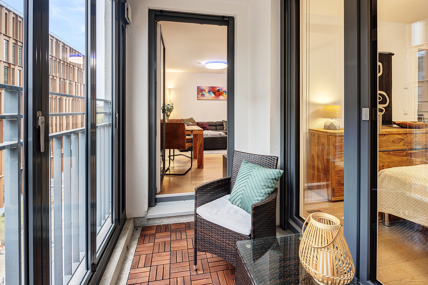 Appartement avec 2 pièces | München-Bogenhausen | 70160 | Verglaste Loggia