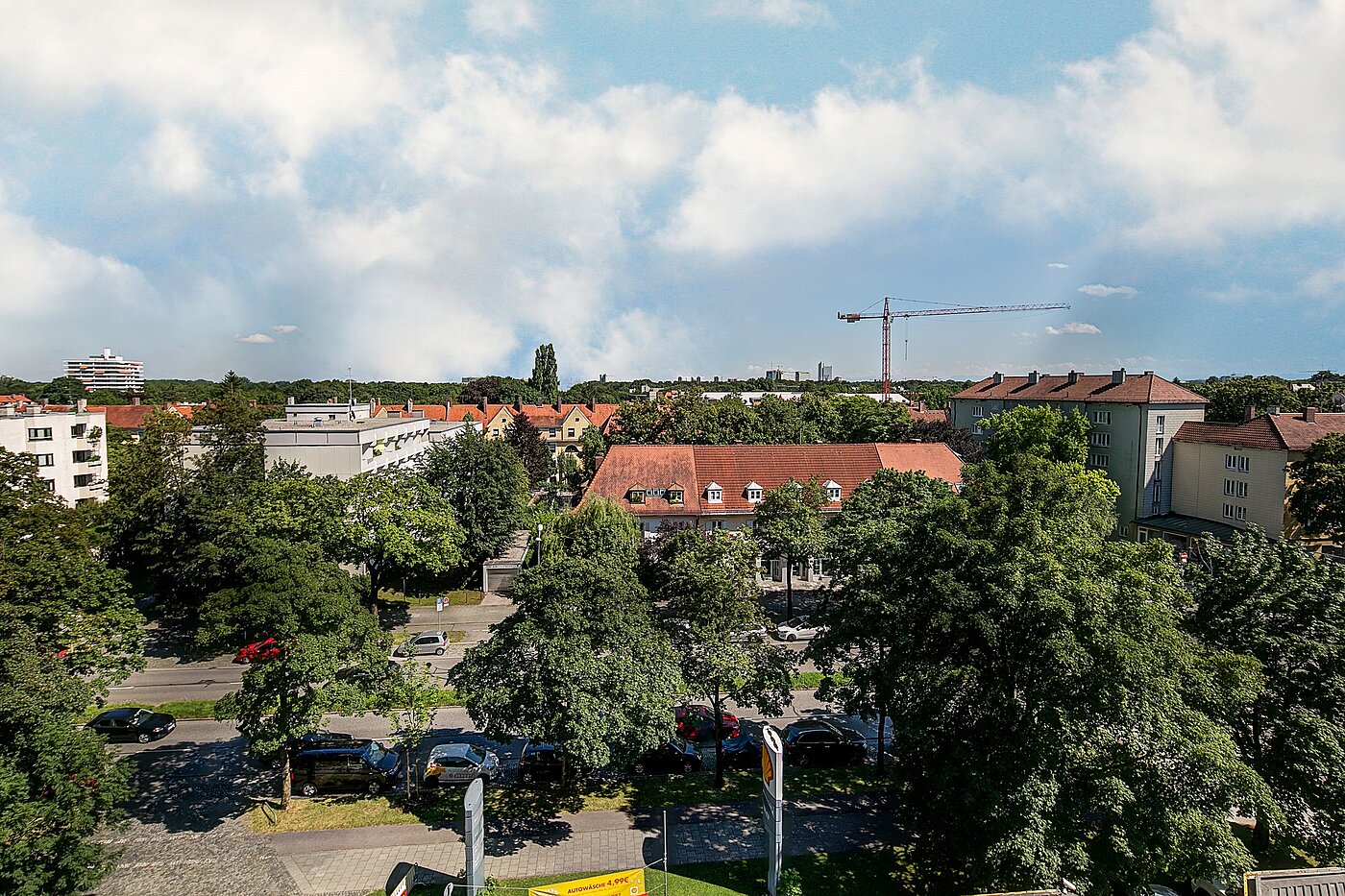 Appartement avec 1 pièce | München-Schwabing | 70079 | ...mit weitläufigem Ausblick