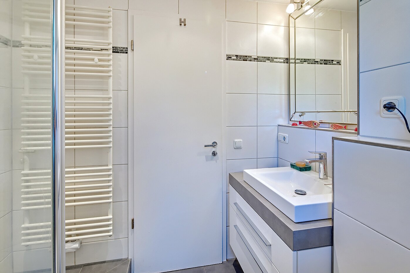 Appartement au rez-de-chaussée avec 2 pièces | München-Obermenzing | 70280 | Bad