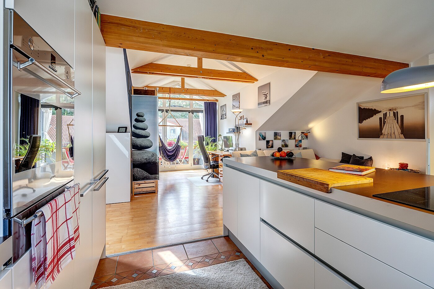Appartement avec 2.5 pièces | Eching | 70100 | Integrierte Küche