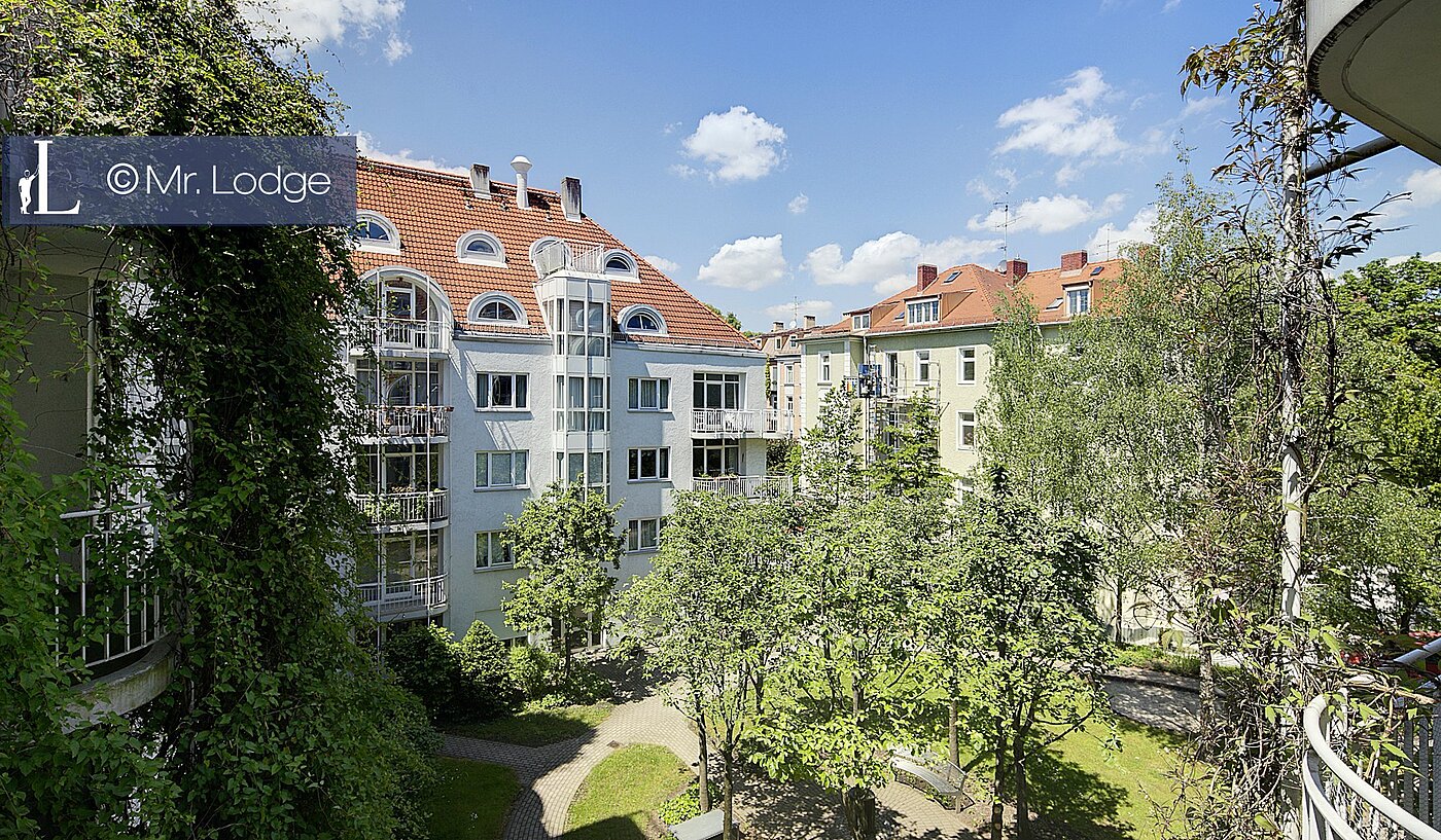 Appartement avec 2 pièces | München-Lehel | 1605ML6 | Begrünter Innenhof