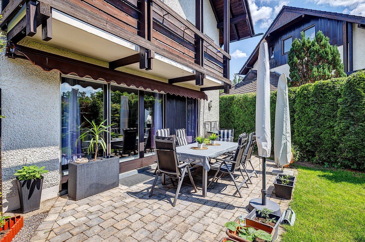 Maison d'angle mitoyenne avec 6 pièces | Germering | 70033 | ...sonnigen Südwesterrasse