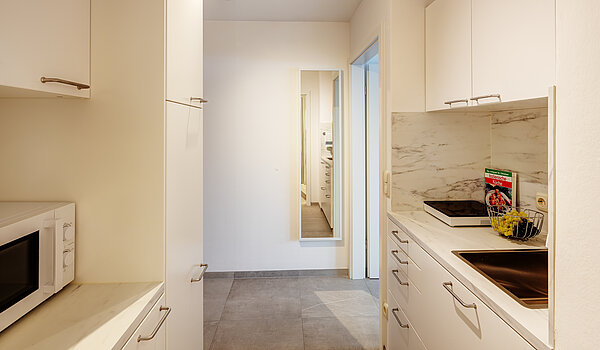 Appartement avec 1 pièce | München-Milbertshofen | 704371 | Apartmentküche...