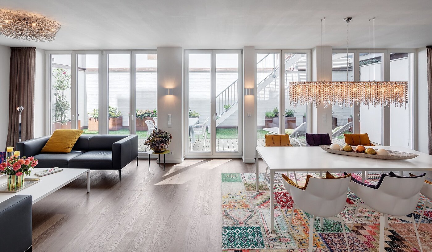 Appartement avec 5 pièces | München-Maxvorstadt | 1807ML1 | Wohnen mit Blick ins Atrium