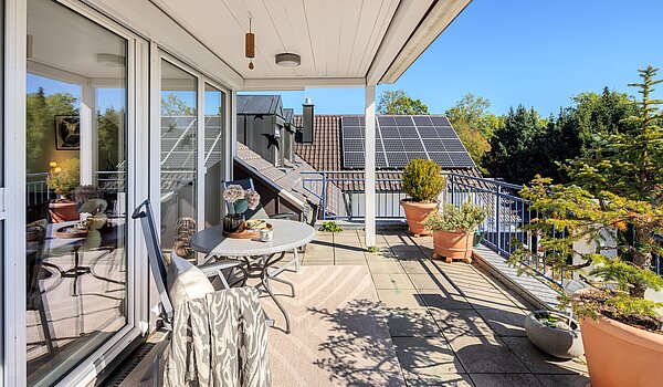Appartement au dernier étage avec 3 pièces | 70501 | Sonnige...