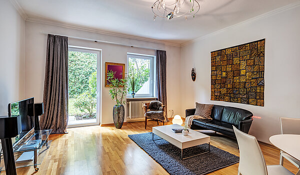 Appartement au rez-de-chaussée avec 2 pièces | München-Schwabing | 70394