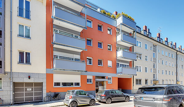 Appartement avec 1 pièce | München-Schwabing | 70449 | Außenansicht