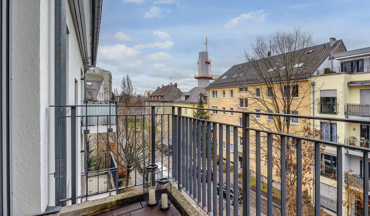 Apartment avec 1 pièce | München-Milbertshofen | 70188 | Balkon