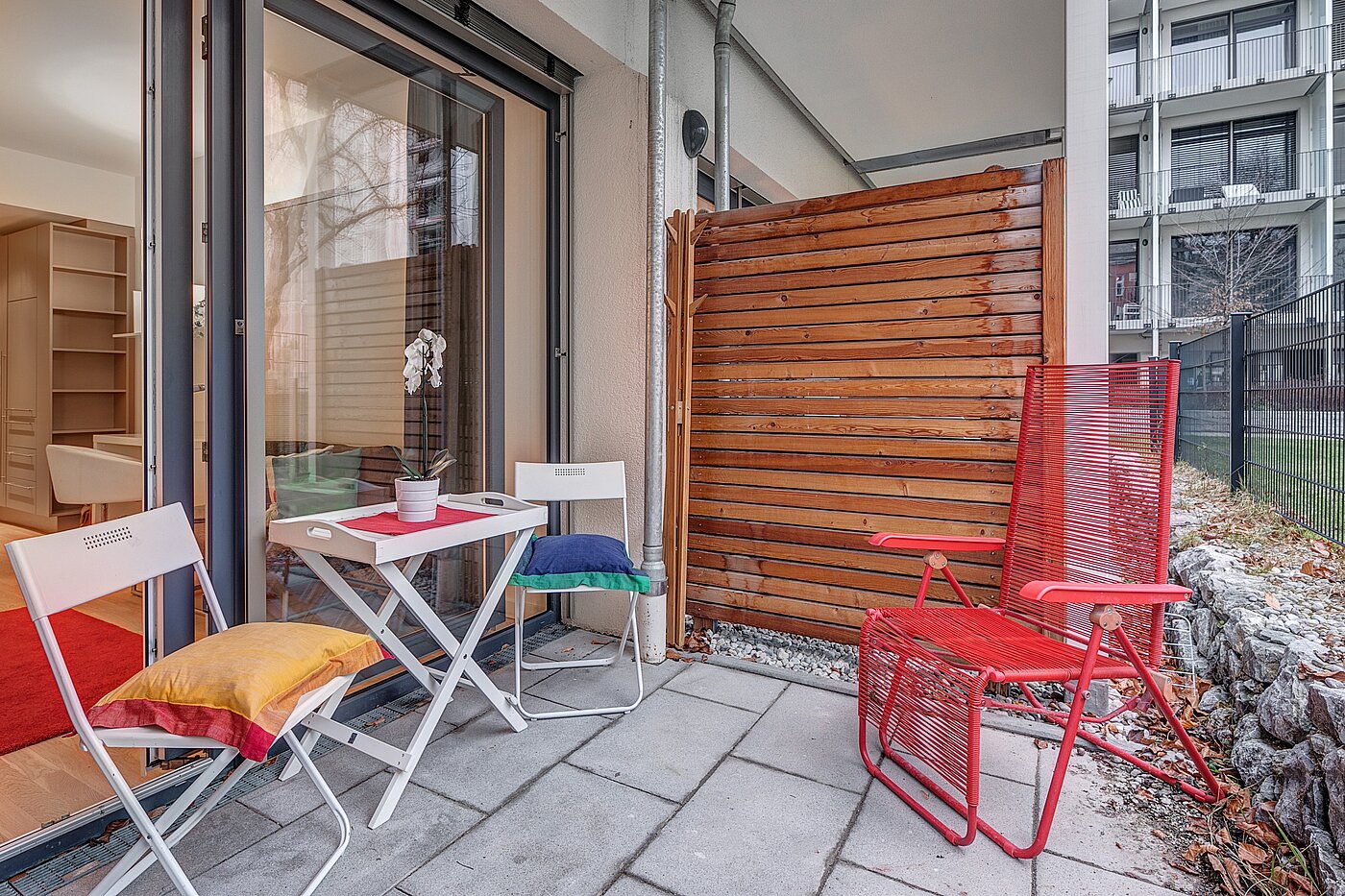 Appartement au rez-de-chaussée avec 1 pièce | München-Bogenhausen | 2301ML3 | Zugang zur Süd-Terrasse