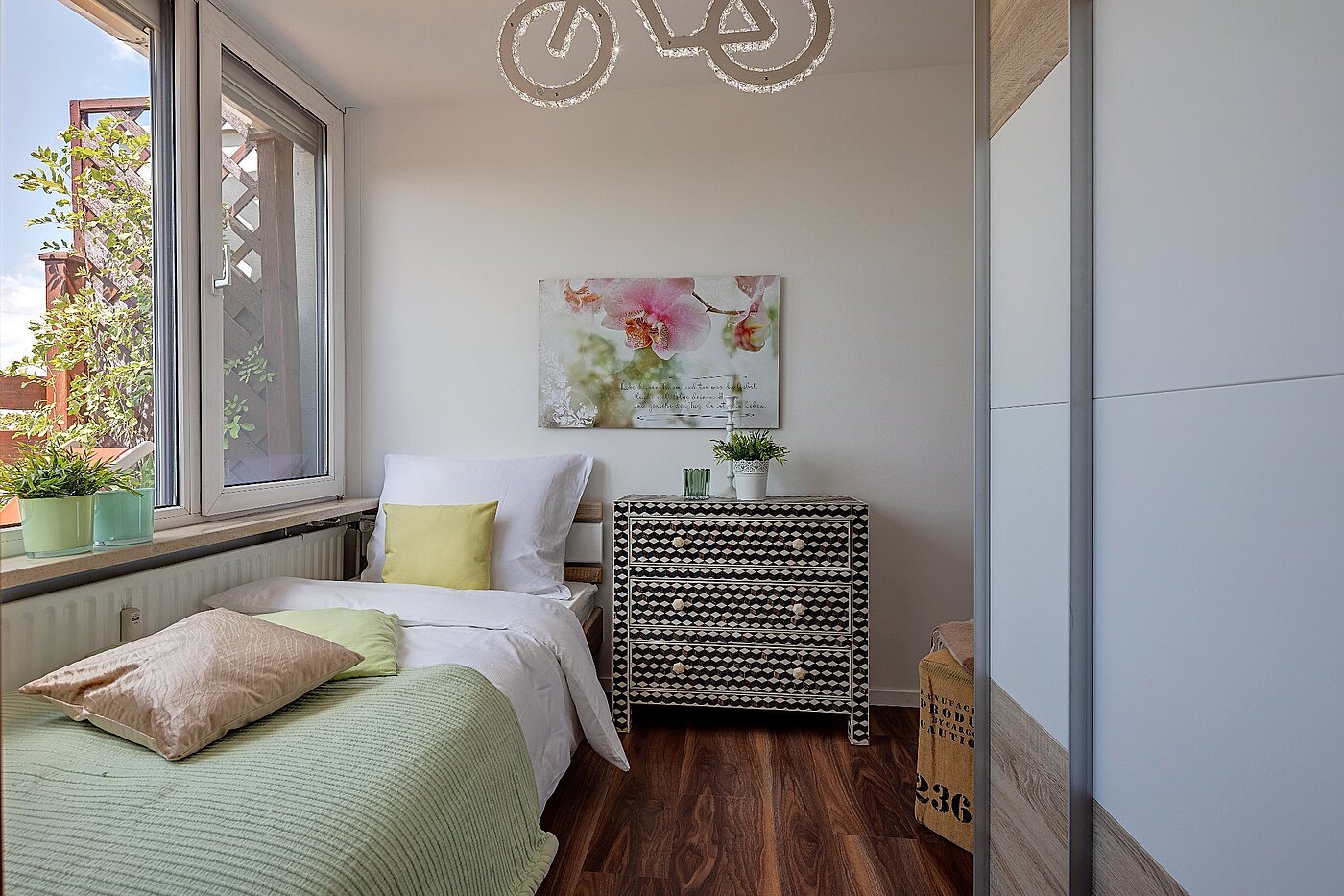 Appartement avec 1.5 pièces | München-Neuhausen | 1807ML3 | Separates Schlafzimmer