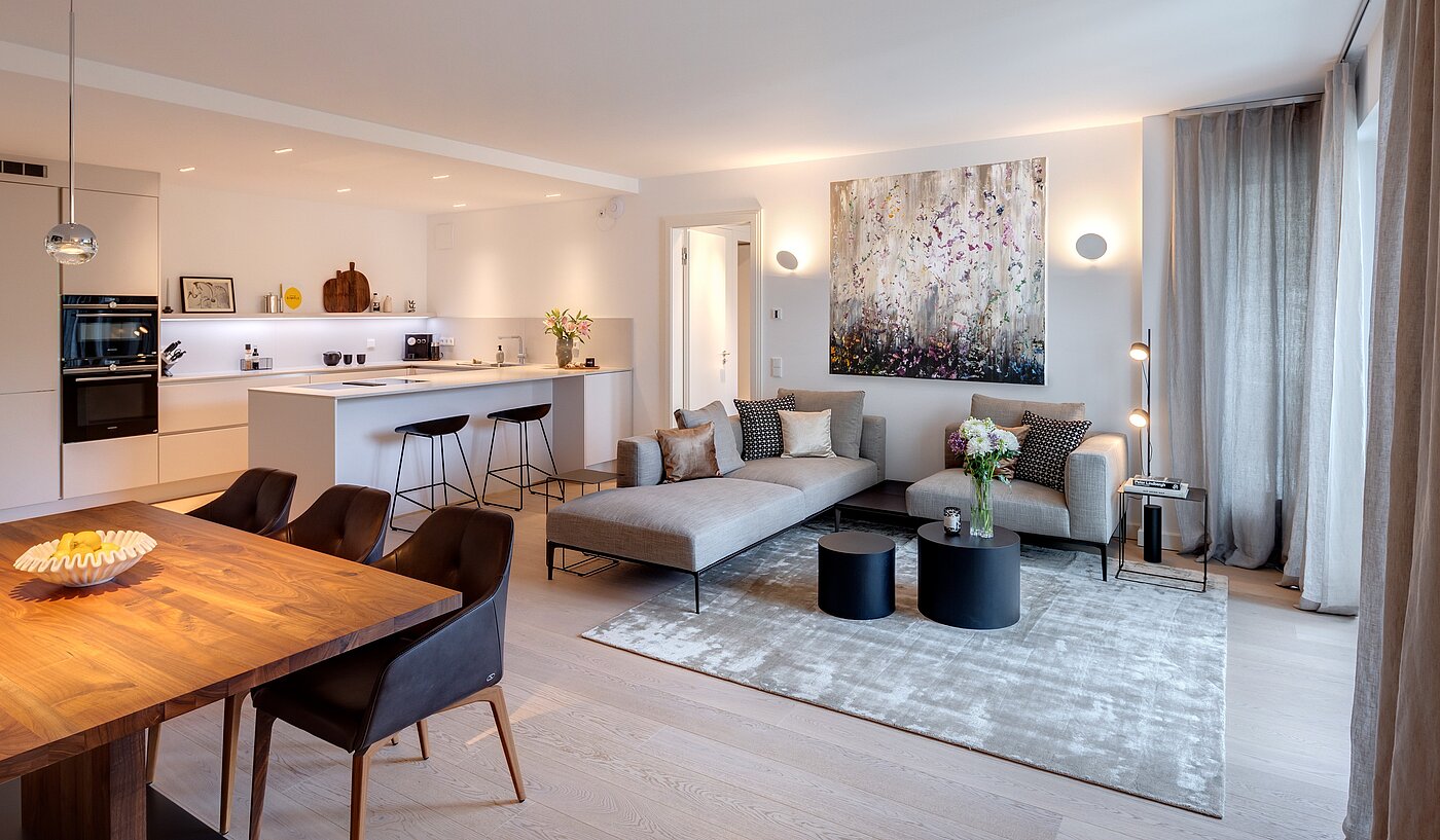 Appartement avec 3 pièces | 70046 | Geräumiger Wohn/ Essbereich...