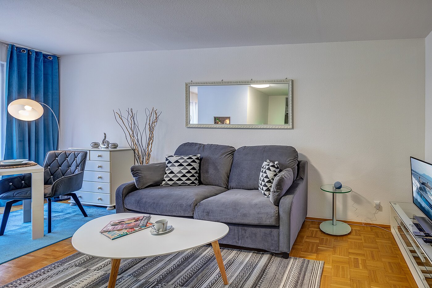Apartment avec 1 pièce | München-Milbertshofen | 702251 | Wohnbereich