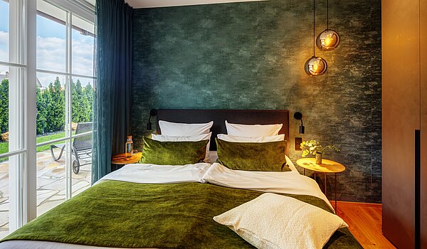 Appartement au rez-de-chaussée avec 3 pièces | Bad Wiessee | 70053 | Schlafzimmer 1