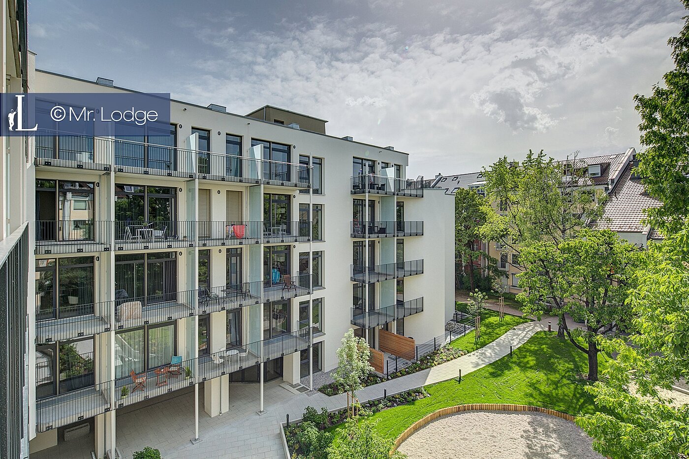 Appartement avec 1 pièce | München-Bogenhausen | 1802ML4 | - über den ruhigen Innenhof -