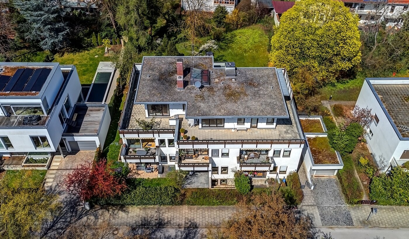 Appartement avec 2.5 pièces | München-Obermenzing | 700191 | Luftaufnahme