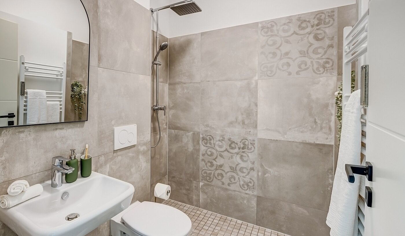 Appartement avec 2.5 pièces | München-Obermenzing | 700191 | Modernes Duschbad...