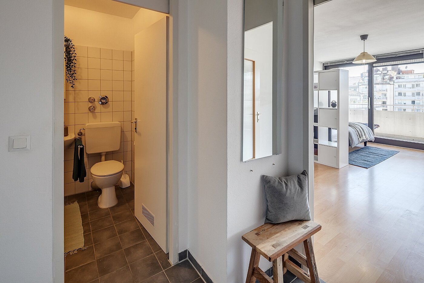 Appartement avec 1 pièce | München-Schwabing | 2007ML2 | Diele mit Stellfläche
