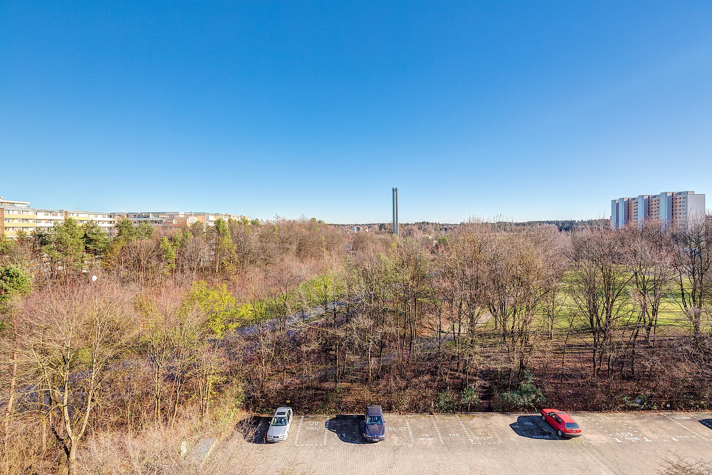 Apartment avec 1 pièce | 70308 | Blick vom Balkon