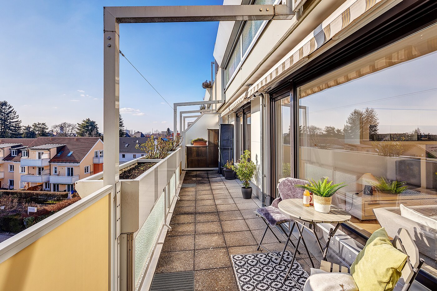 Appartement avec 3 pièces | Unterschleißheim | 70003 | ...und Balkon