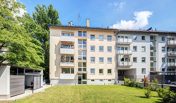 Appartement avec 2 pièces | München-Sendling-Westpark | 70413 | Gartenansicht