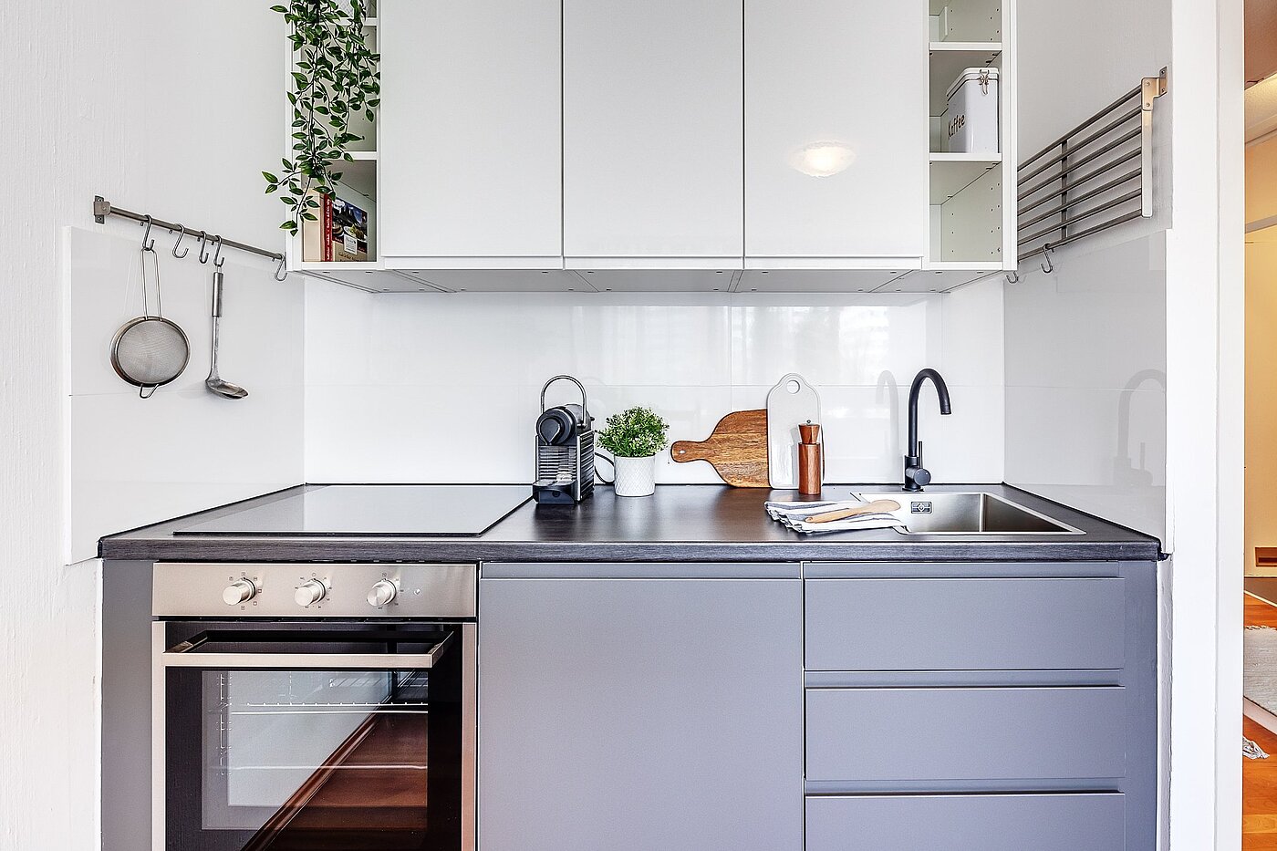 Appartement avec 1 pièce | München-Bogenhausen | 2103ML6 | Die neue Küchenzeile wartet