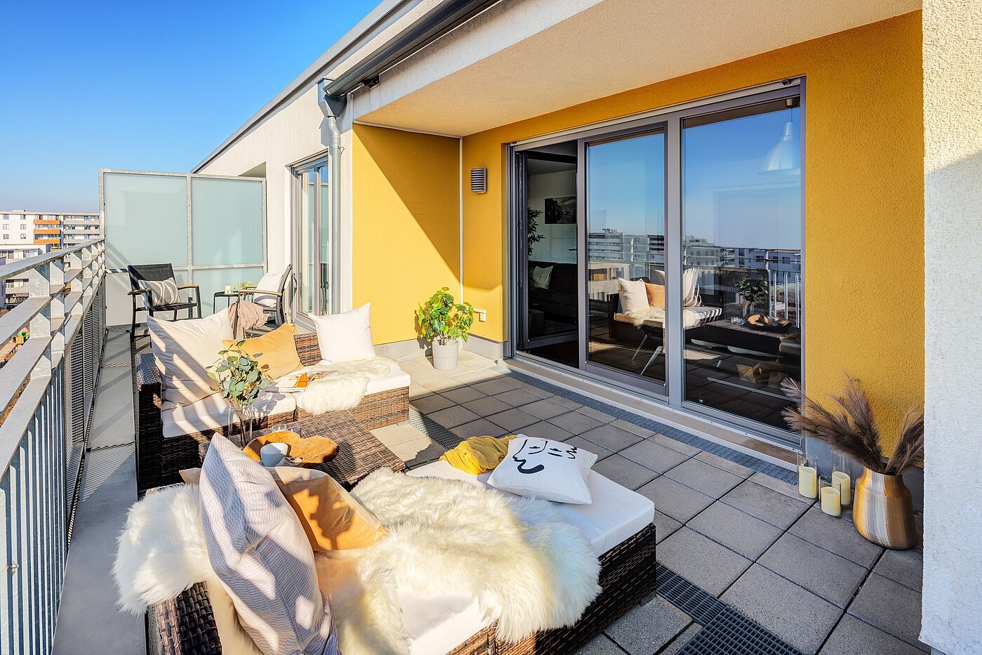Appartement au dernier étage avec 3 pièces | München-Riem | 701701 | ...Dachterrasse mit...
