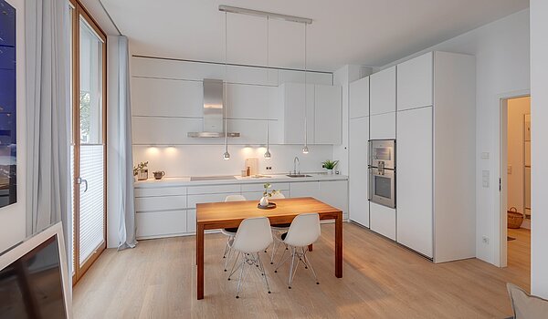 Rez-de-chaussée surélevé avec 3 pièces | München-Sendling | 2009ML8 | Blick auf den Essbereich...