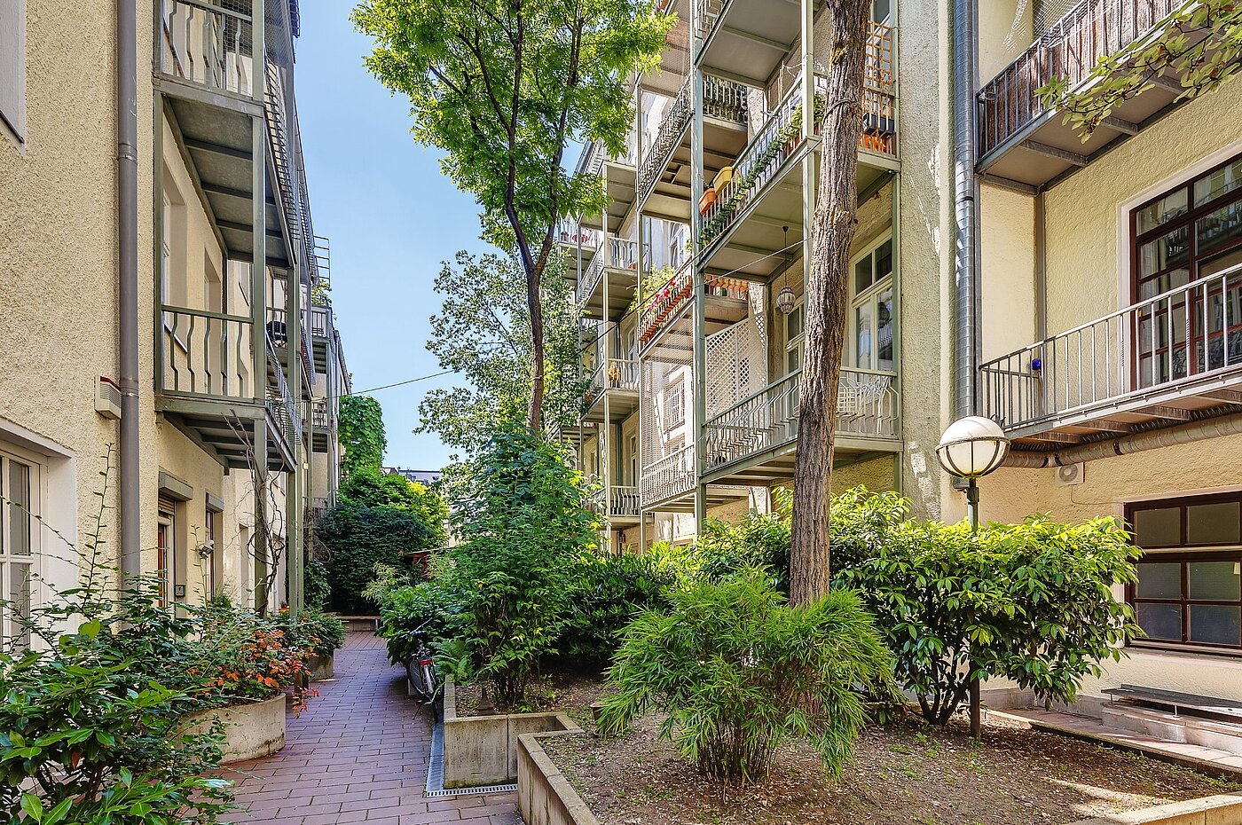 Appartement avec 2 pièces | München-Altstadt | 2106ML7 | ...grünen Innenhof