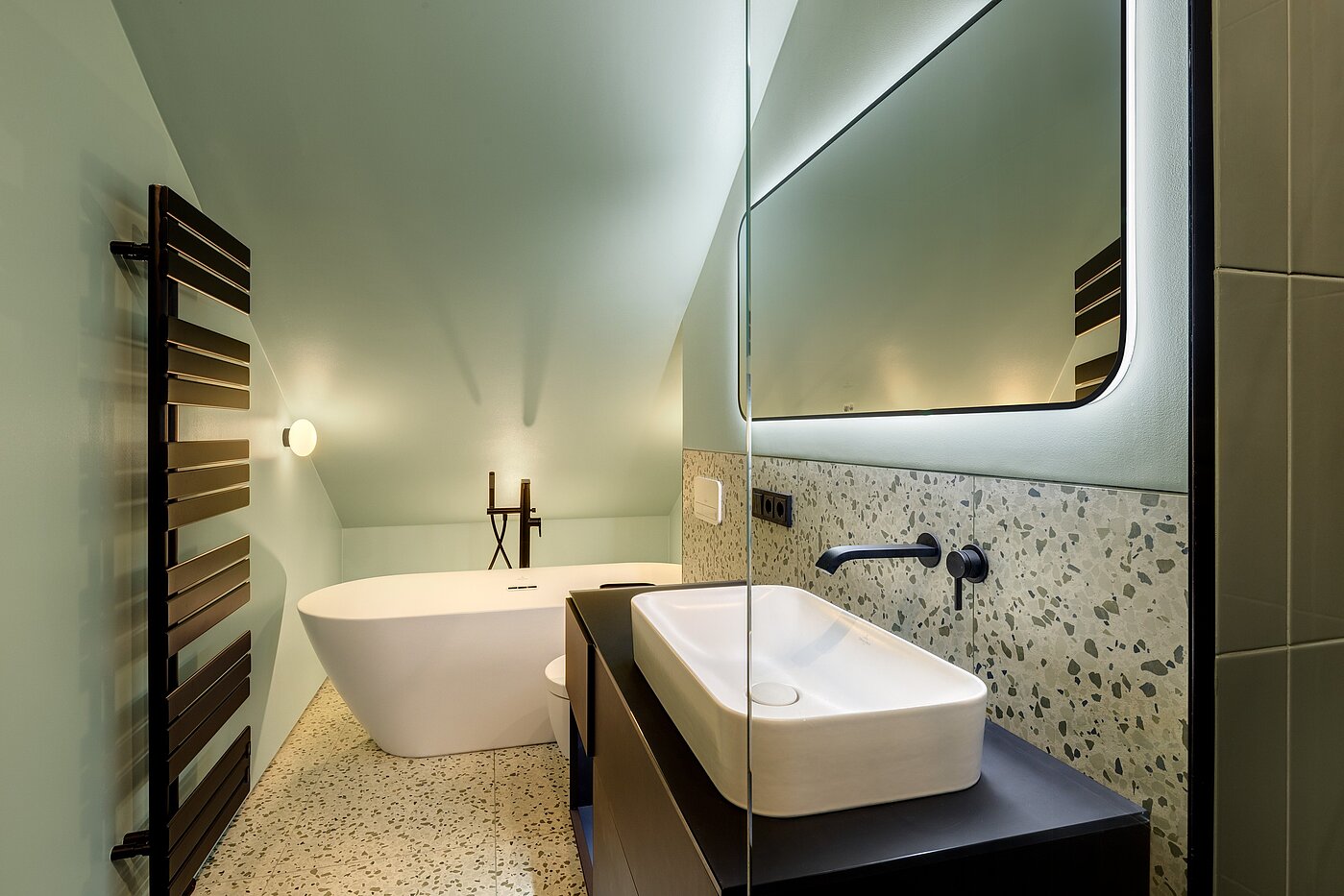 Penthouse avec 3.5 pièces | München-Au | 702811 | Bad II