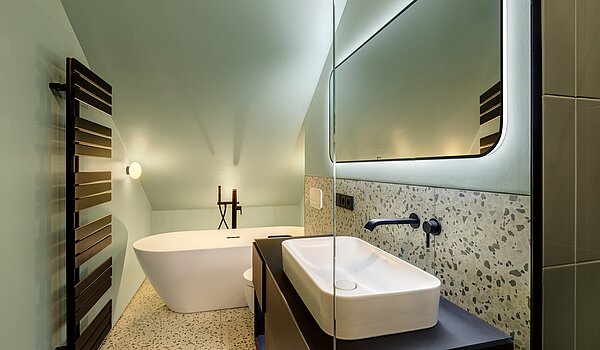 Penthouse avec 3.5 pièces | München-Au | 702811 | Bad II