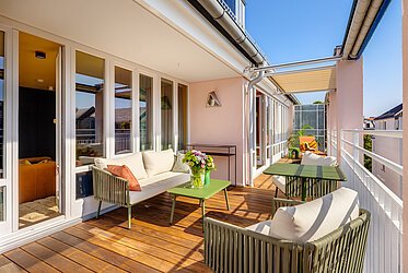 Au-Haidhausen : design unique - Appartement exclusif avec terrasse sur le toit à Gasteig