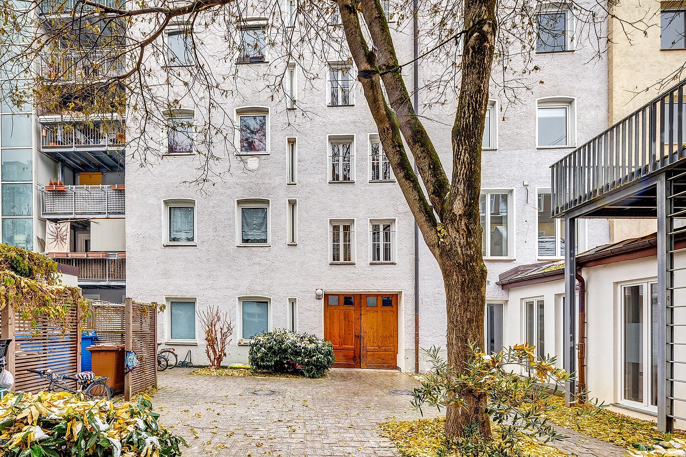 Appartement loft avec 1 pièce | München-Isarvorstadt | 2211ML7 | Blick zum Vordergebäude