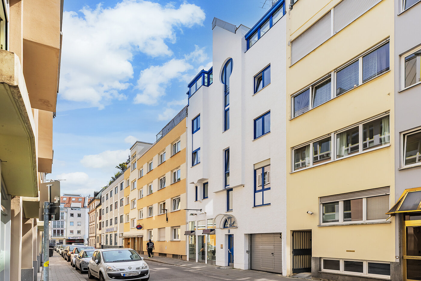 Appartement avec 2 pièces | München-Schwabing | 70434 | Außenansicht