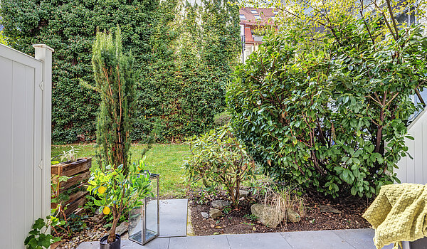 Appartement au rez-de-chaussée avec 2 pièces | München-Schwabing | 70394 | Garten