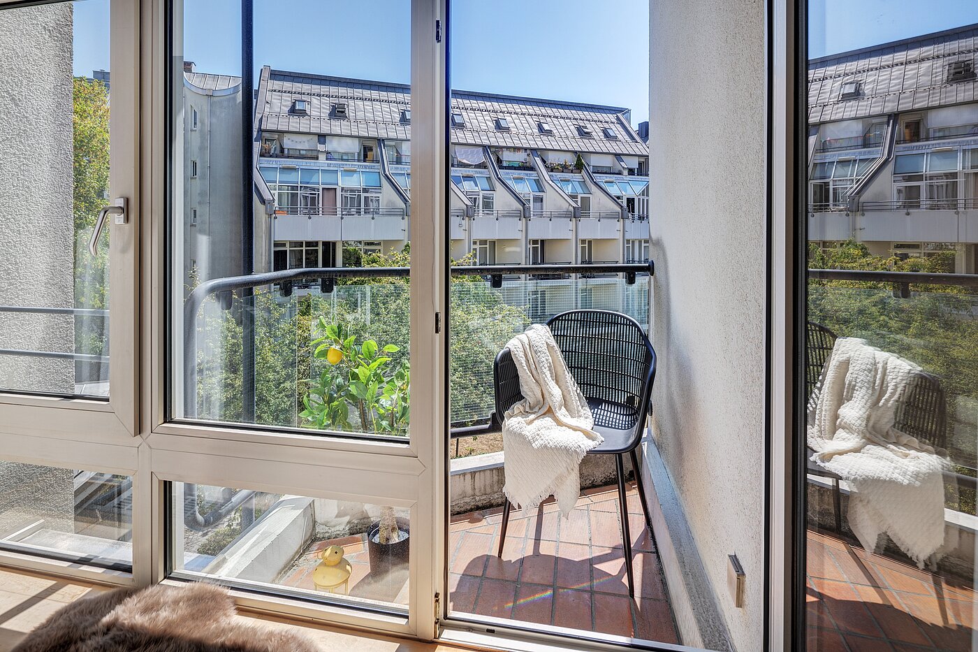 Appartement avec 1.5 pièces | München-Maxvorstadt | 70480 | Balkon