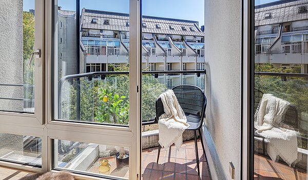 Appartement avec 1.5 pièces | München-Maxvorstadt | 70480 | Balkon